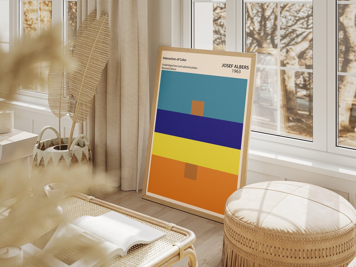 Josef Albers Homage To The Square Art Print - Image 4