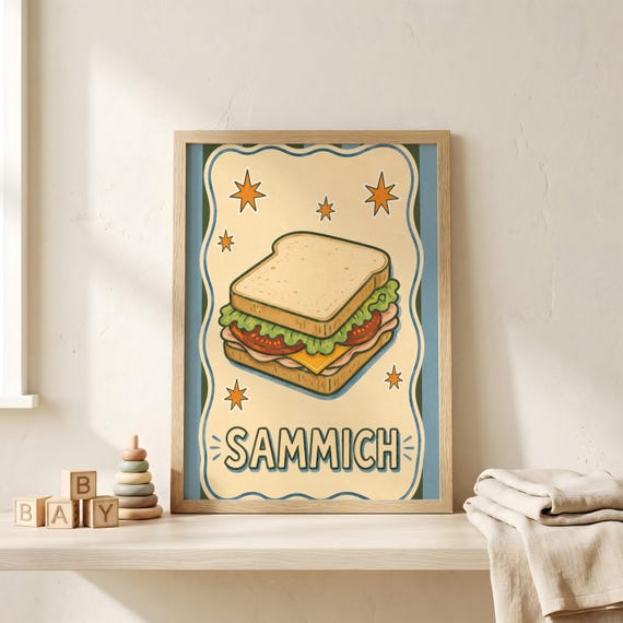 Toddler Boy Nursery Mispronunciation Keepsake Art Print