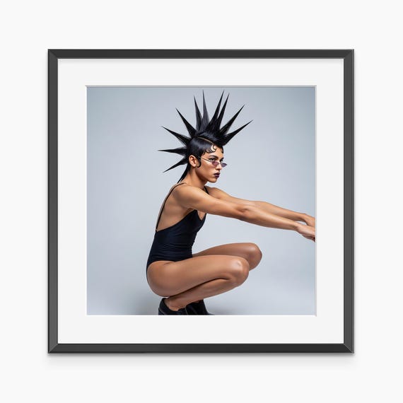 Punk Wall Art Photography Prints Fashion Poster Fine Print Decor Museum Quality