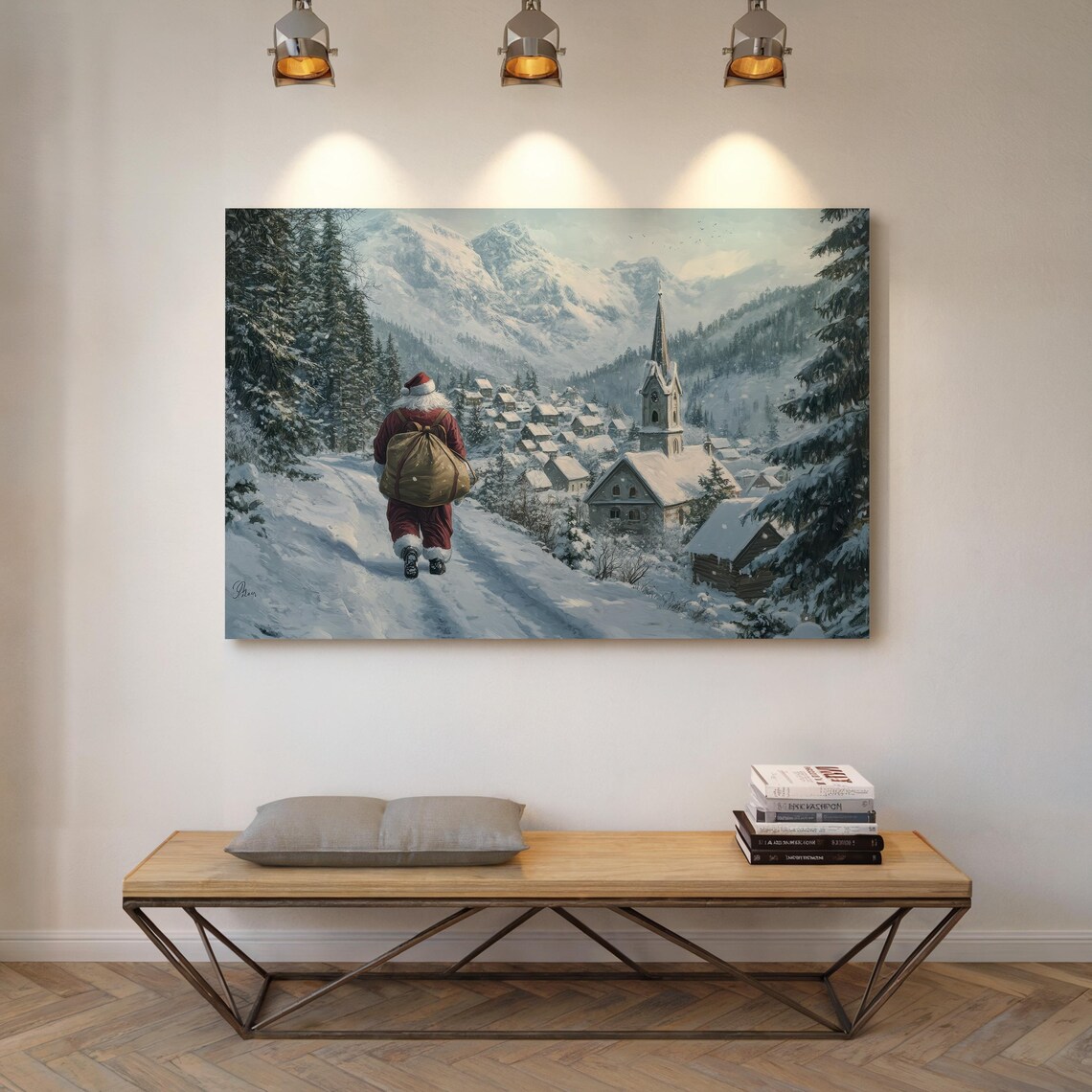 Santa Clause Coming To Deliver Presents, Christmas
