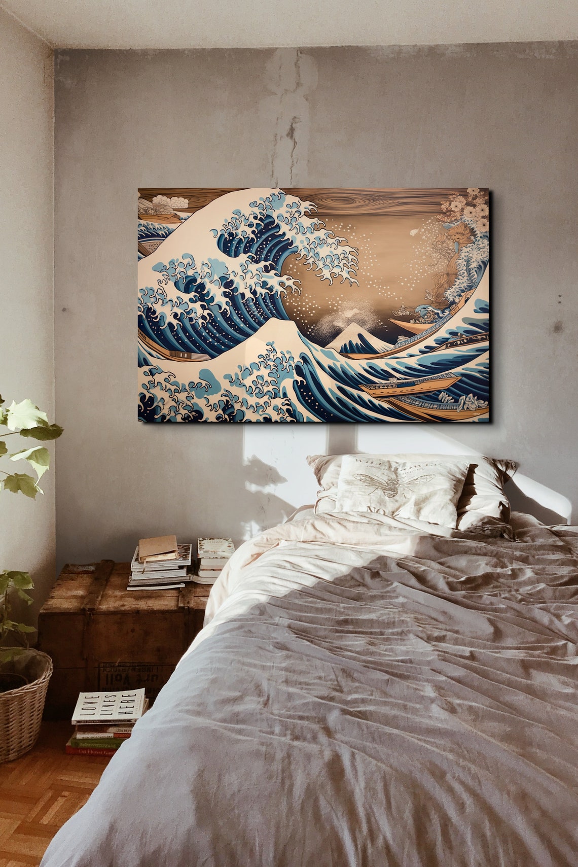 Hokusai Great Wave Off Kanagawa With Mount Fuji Classic Poster - Image 7