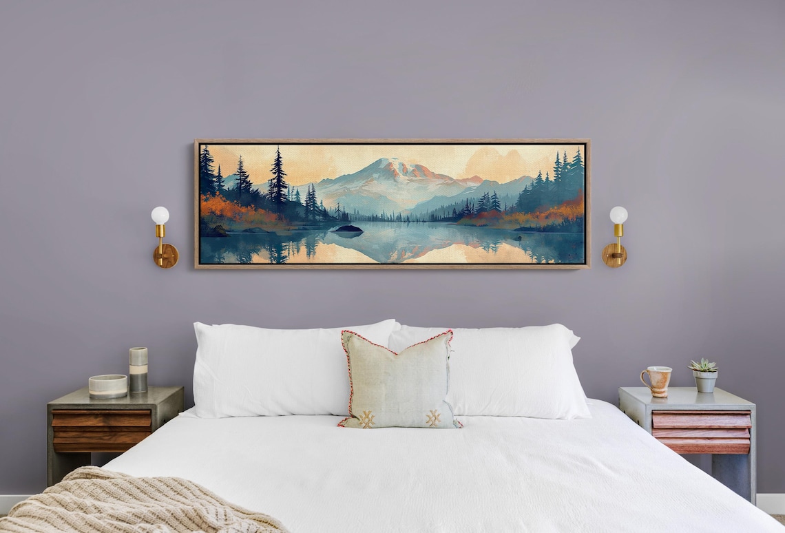 Mount Rainier Mid-Century Modern Travel Poster - Image 6
