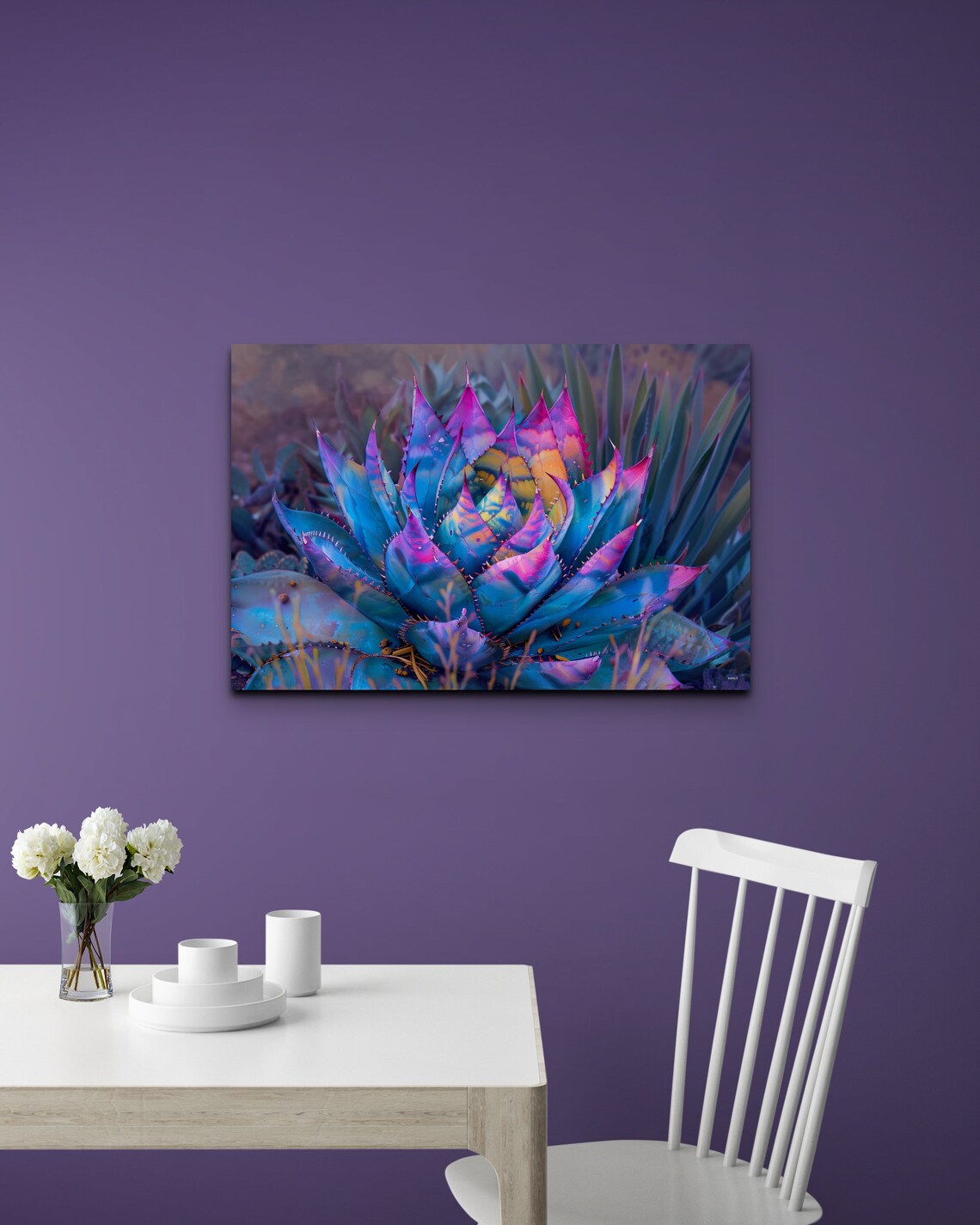 Agave Cactus Print, Modern Southwestern Decor - Image 6