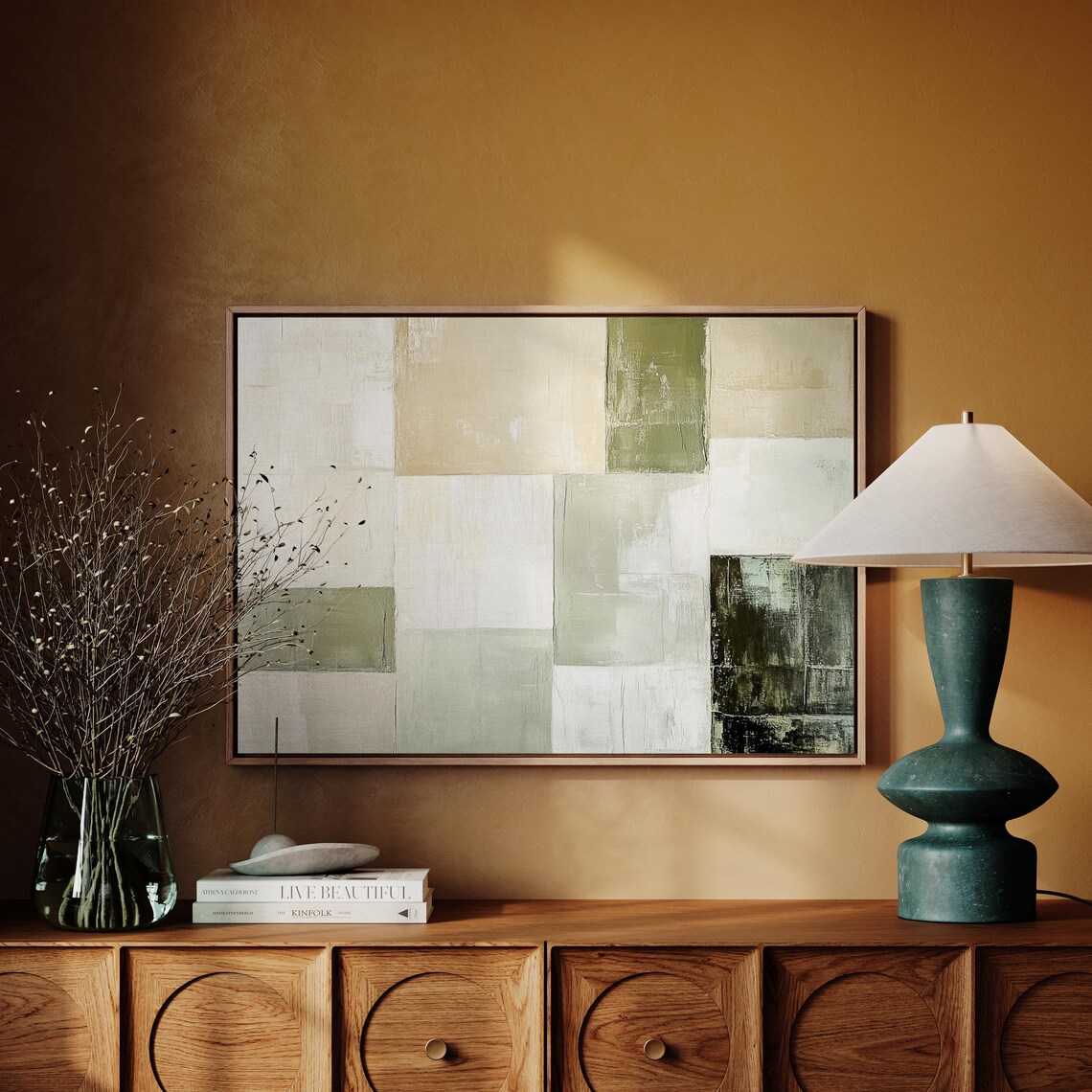 Modern Geometric Abstract, Minimalist Decor Art Print - Image 6