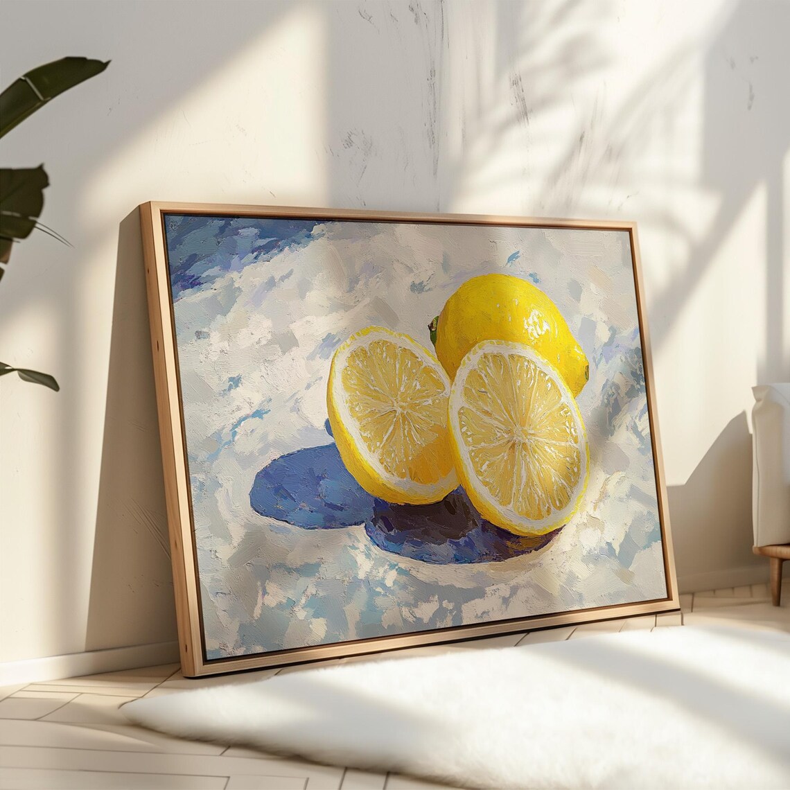 Lemon Still Life, Kitchen Decor Wall Art Print - Image 5