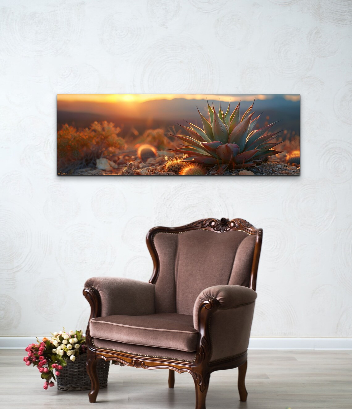 Agave Cactus, Southwest Style Desert Landscape - Image 3
