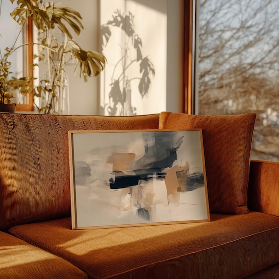 Modern Neutral Abstract Layers