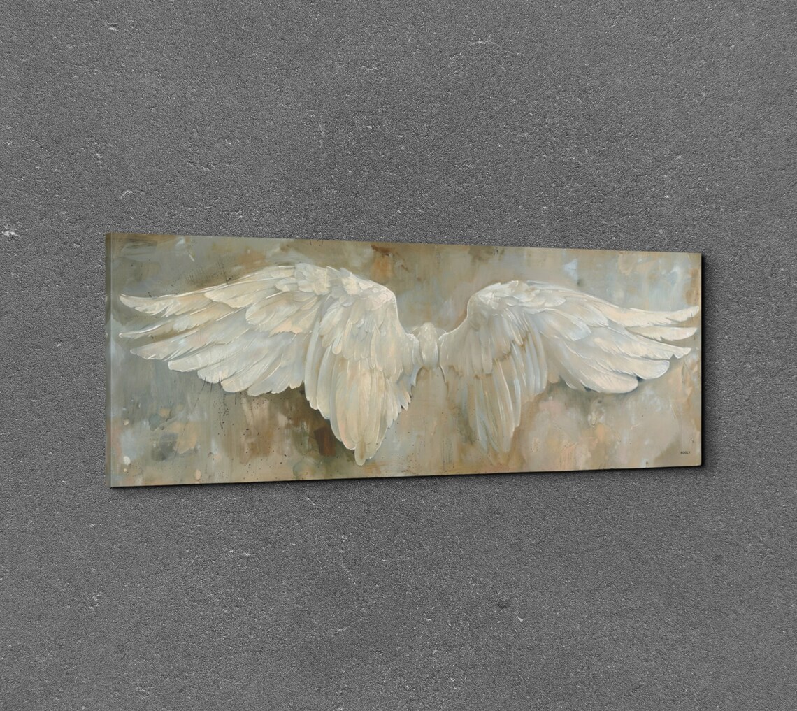 Panoramic Angel Wings, Angelic Style Wall Art - Image 3