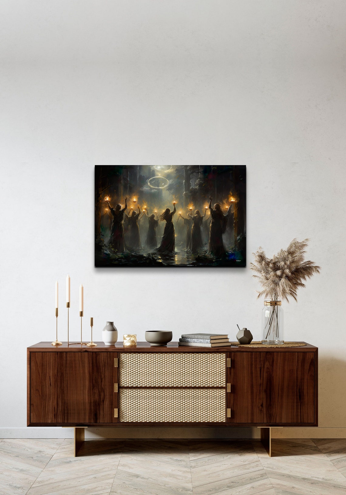 Witch Wood Ritual Art Print - Image 2