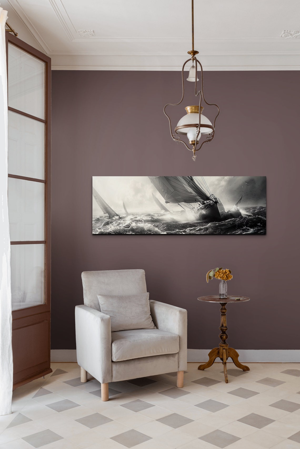 Sailboat Panoramic Poster - Image 7