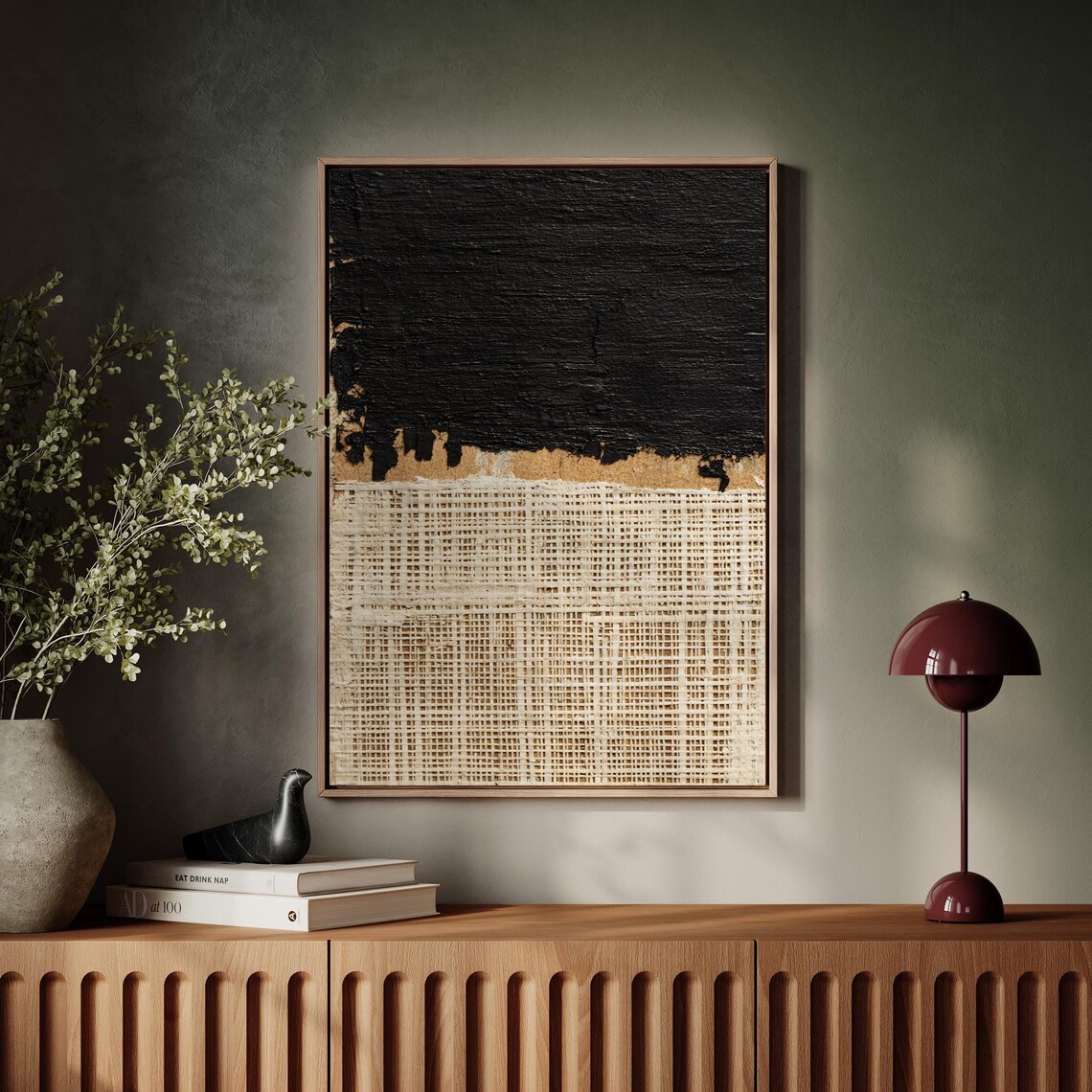 Minimalist Abstract, Textured Wall Art Print