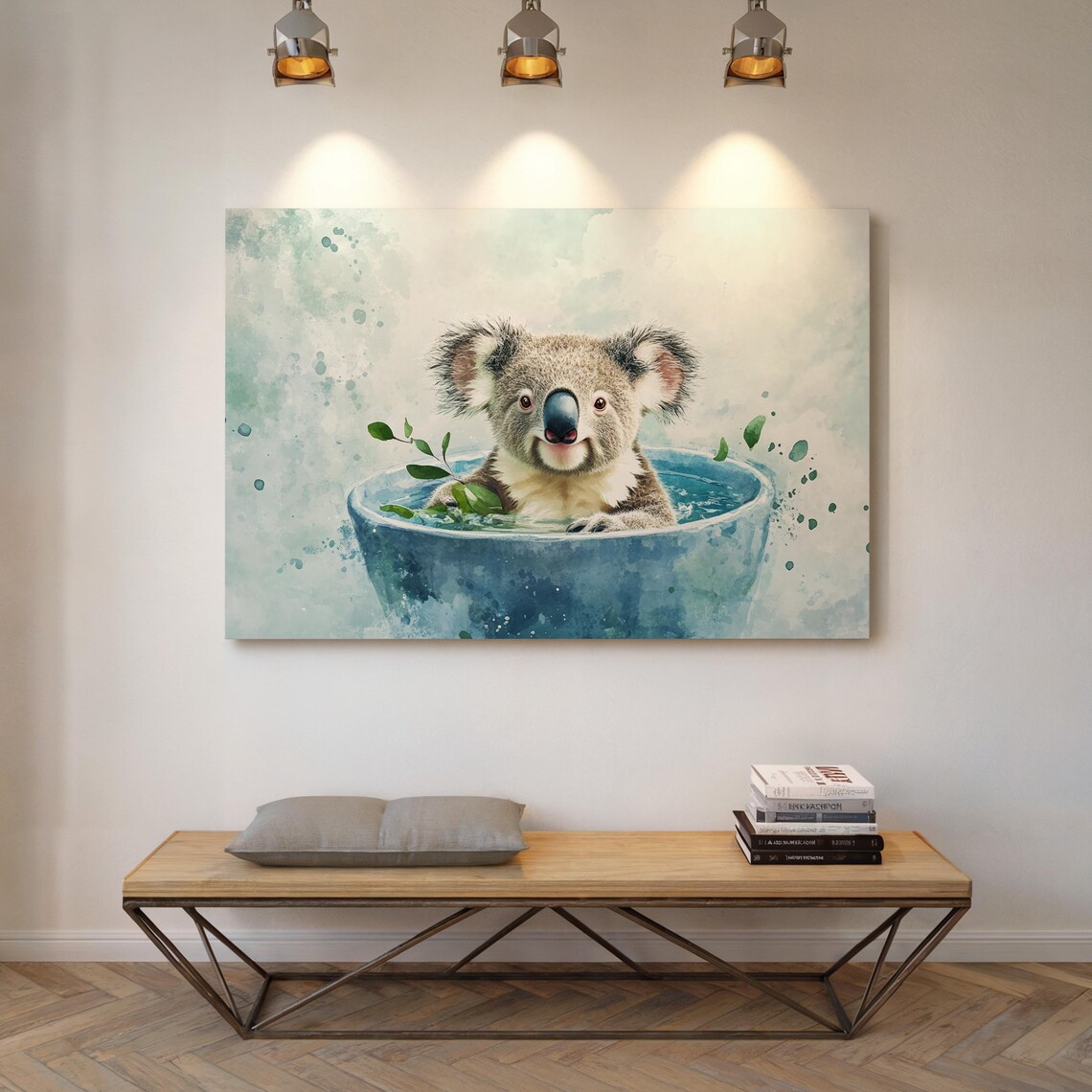 Adorable Watercolor Koala, Cute Nursery Art Print - Image 5