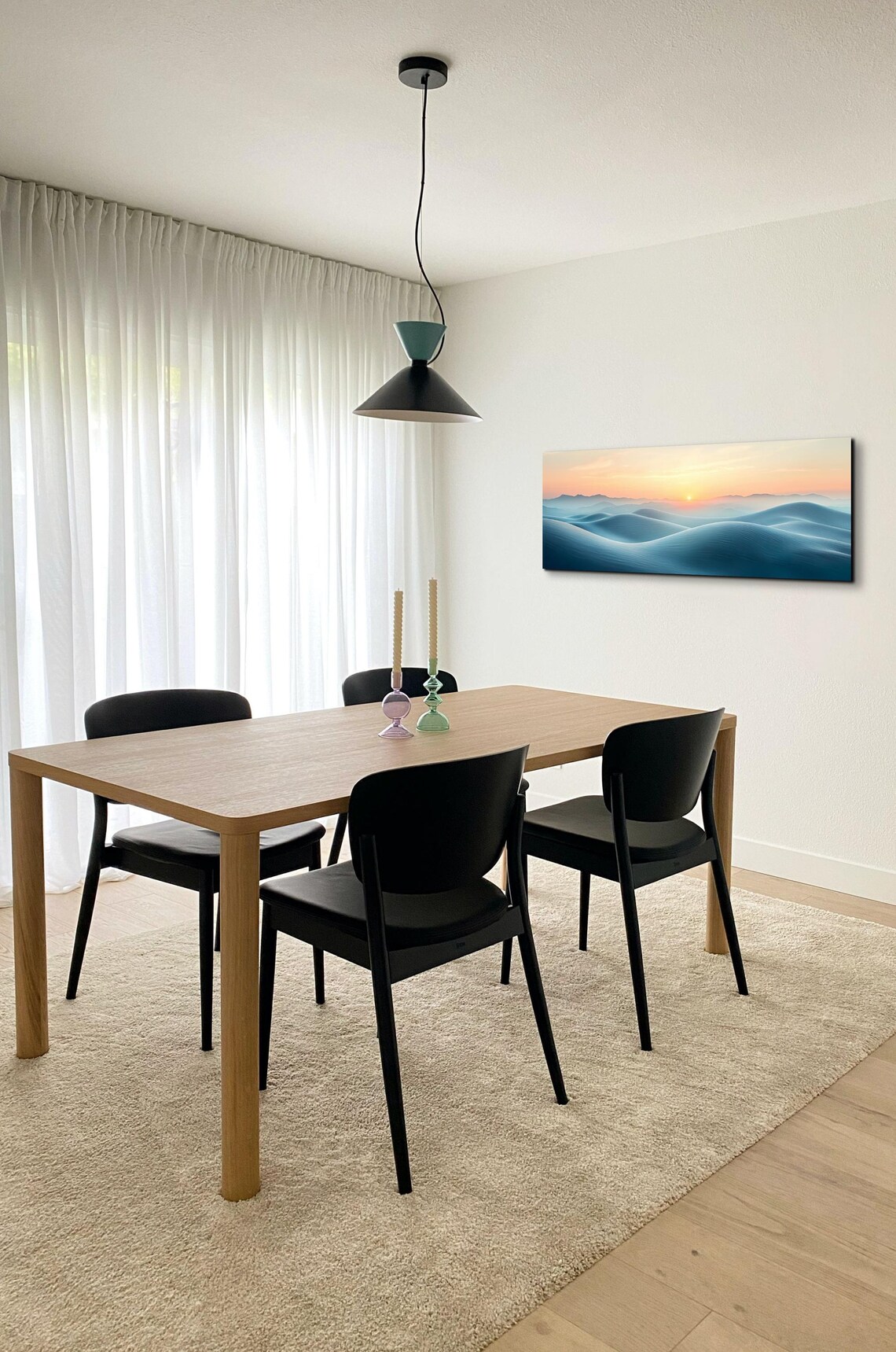 Dunes At Dusk, Panoramic Wall Art Print - Image 7