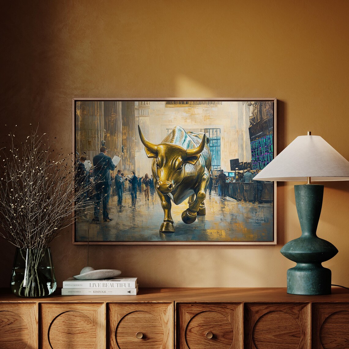 Wall Street Bull Art Print, Financial District - Image 4