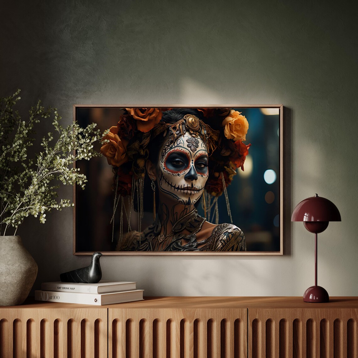 Dia De Los Muertos Celebrations Art Print, Day Of The Dead - Image 3
