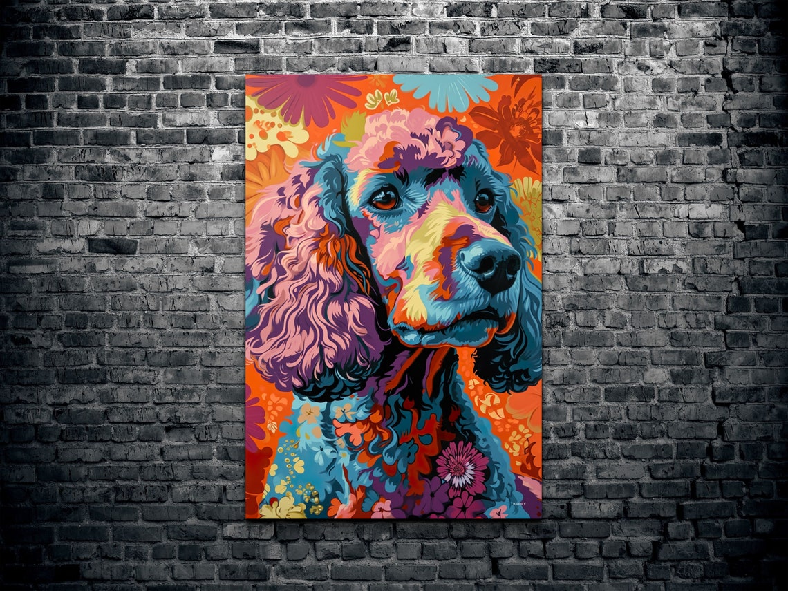 Poodle Pop Art Print - Image 2