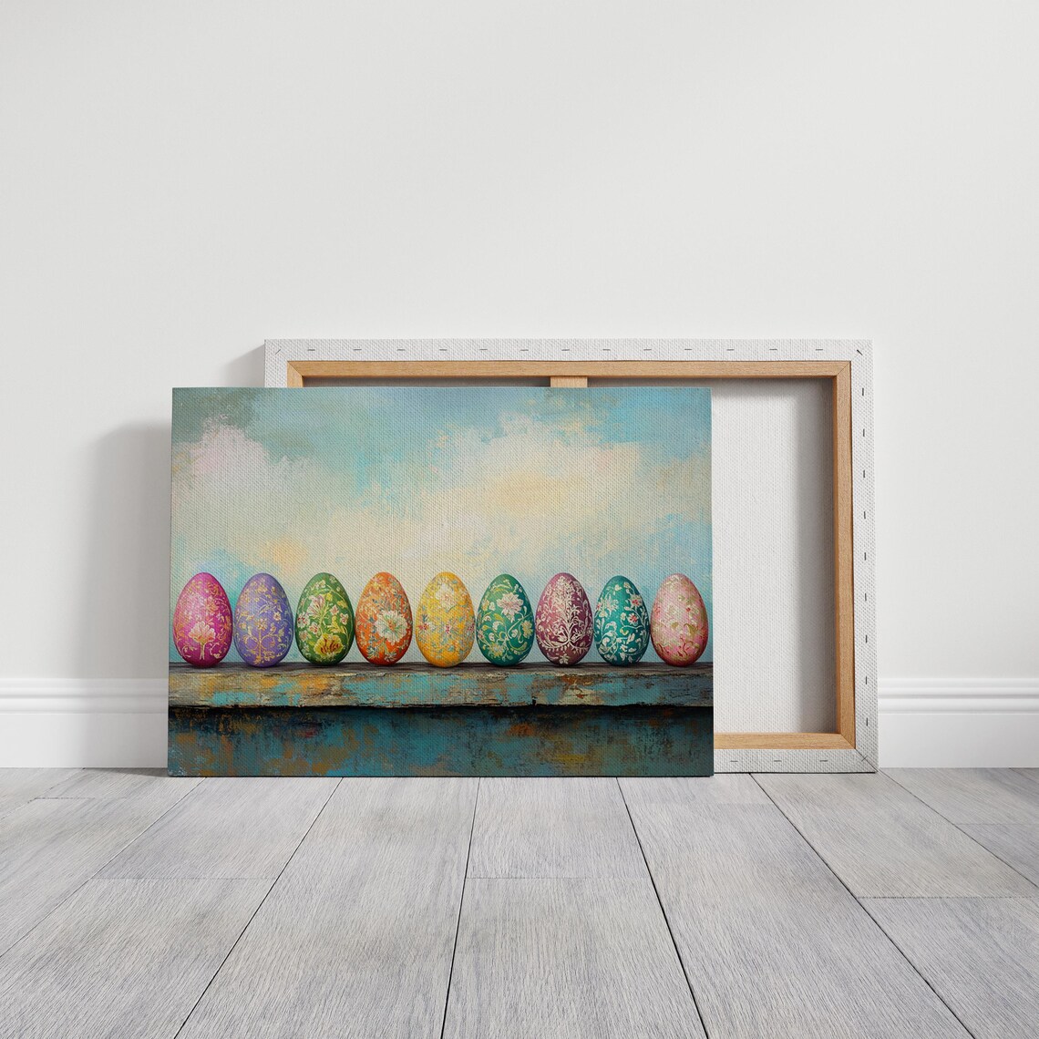 Floral Easter Eggs Art Print, Spring Wall Decor - Image 7