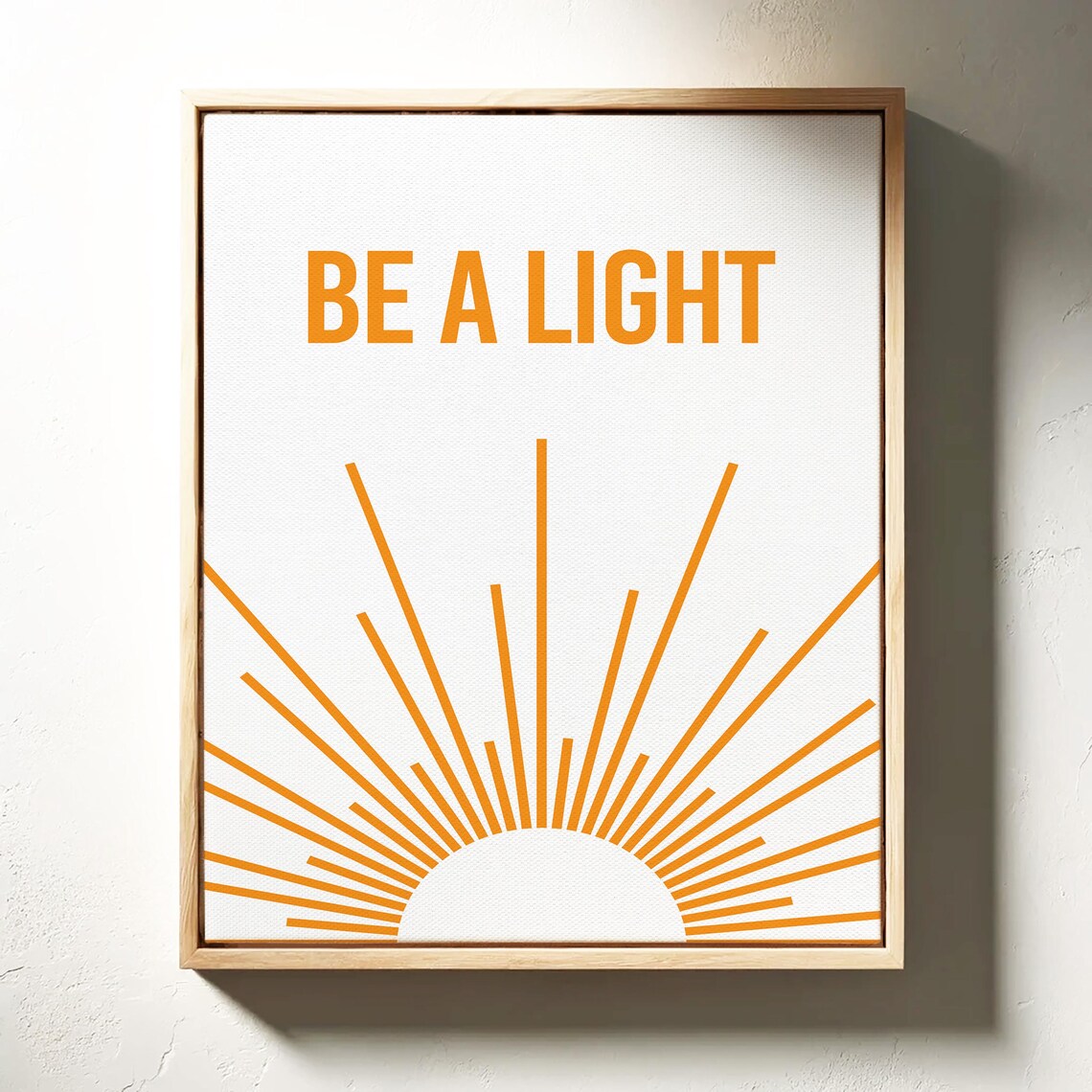 Be A Light Inspirational Christian Quote Art - Image 3