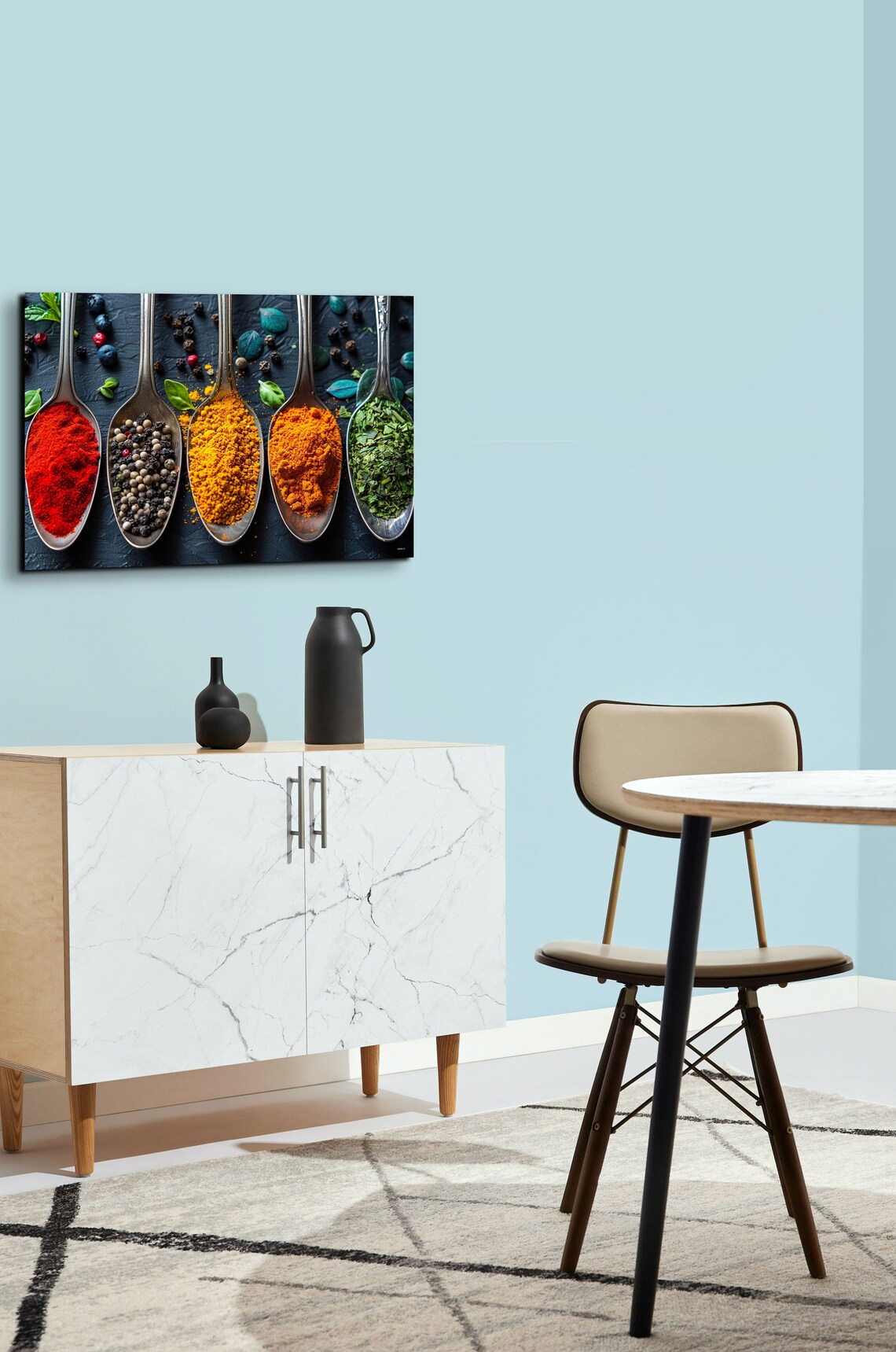 Herbs And Spices Art Print, Modern Kitchen Decor - Image 6