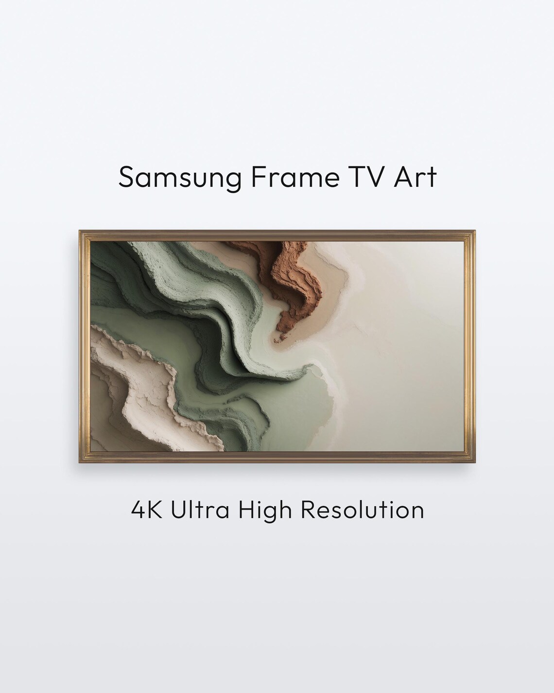 Samsung Frame Tv Abstract Image Modern Minimalist Art 4k Print