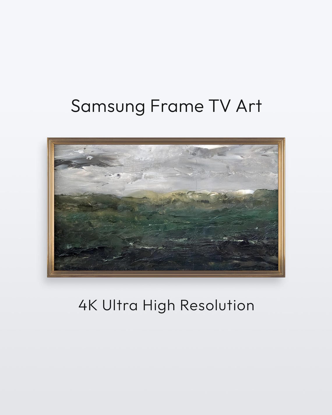 Stringberg Landscape Study Samsung Frame Tv Art 4k Print