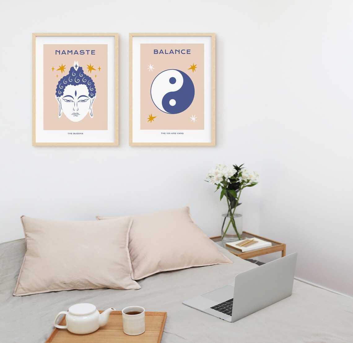 Buddha Zen Art Print, Spiritual Meditation Decor - Image 3