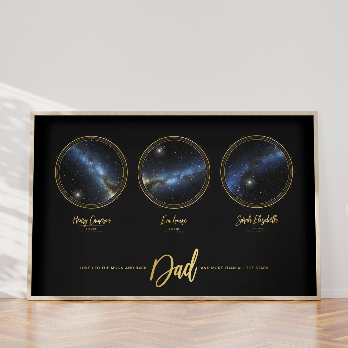 Personalized Star Map - Night Sky Print - Image 2