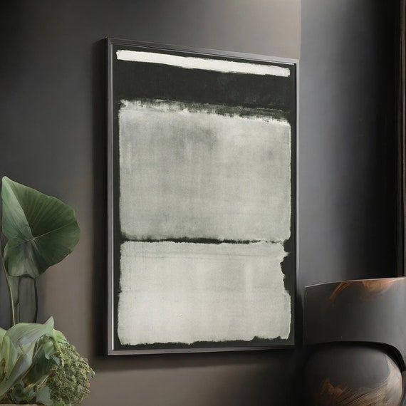 Mark Rothko Colorful Abstract Art Minimalist Painting Modern Wall Decor Contemporary Home Art Unique Gift Homeart Framed