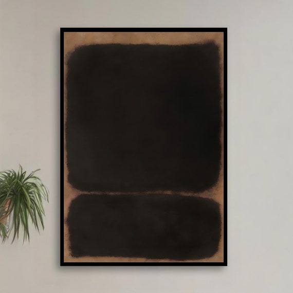 Mark Rothko Colorful Abstract Art Minimalist Painting Modern Wall Decor Contemporary Home Art Unique Gift Homeart