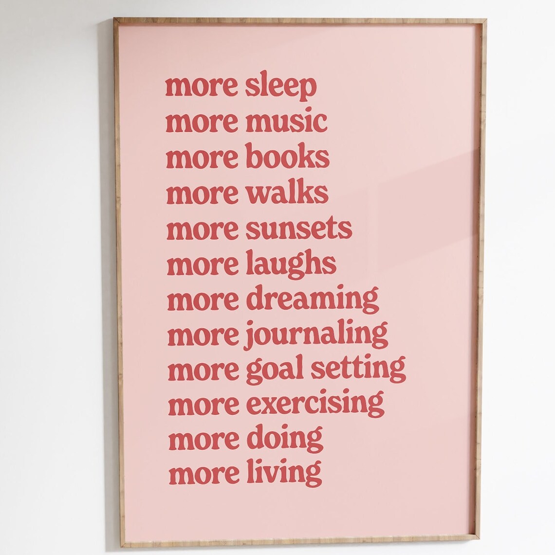 Positivity Quotes Retro Motivation Art Print