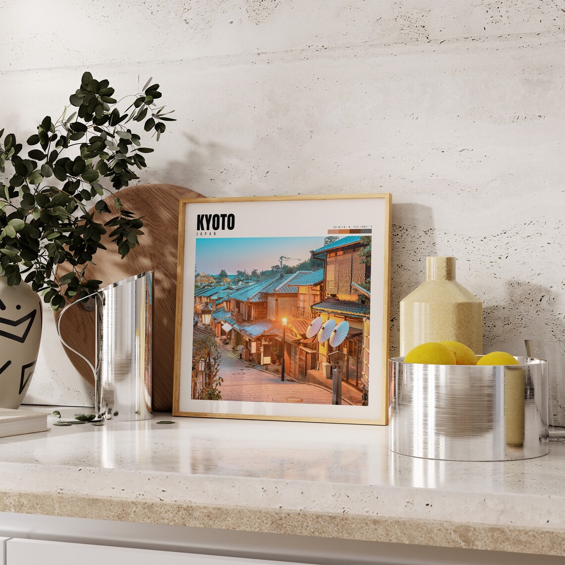 Kyoto Japan Travel Poster, Kyoto Wall Art Decor - Image 4