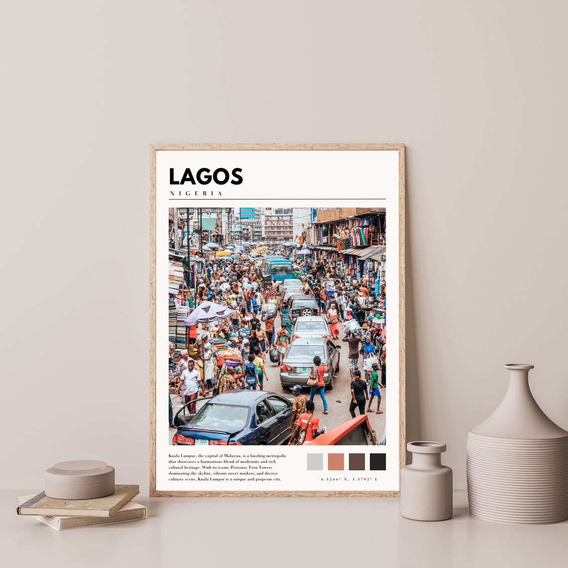 Lagos Nigeria Photo Poster, Travel Wall Art Print - Image 4