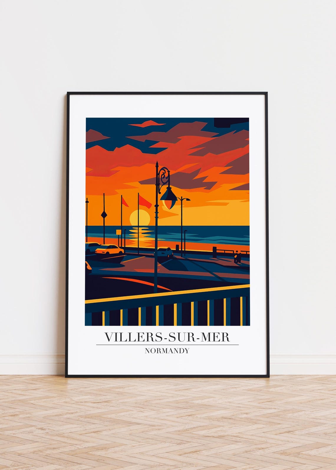 Villerssurmer France Travel Poster
