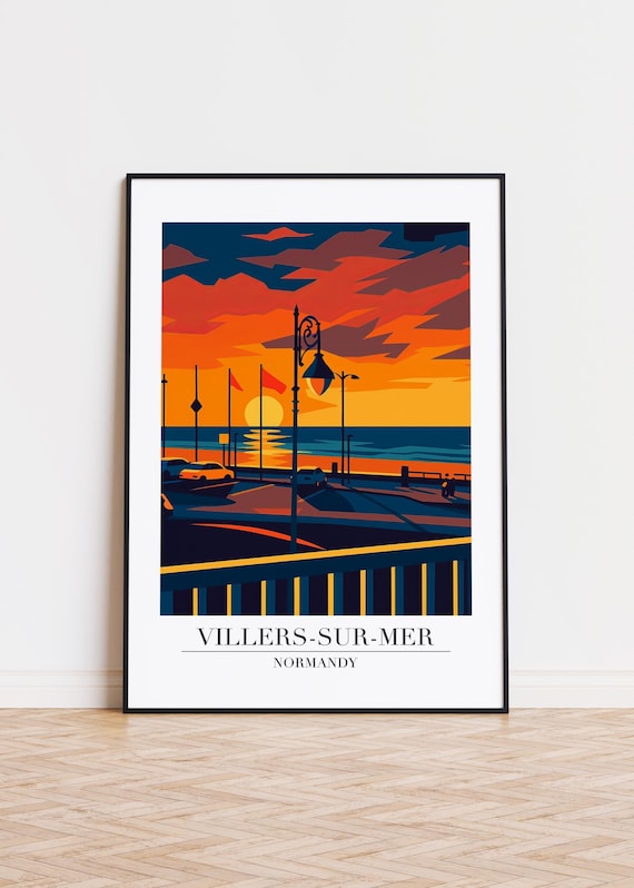 Villerssurmer France Travel Poster
