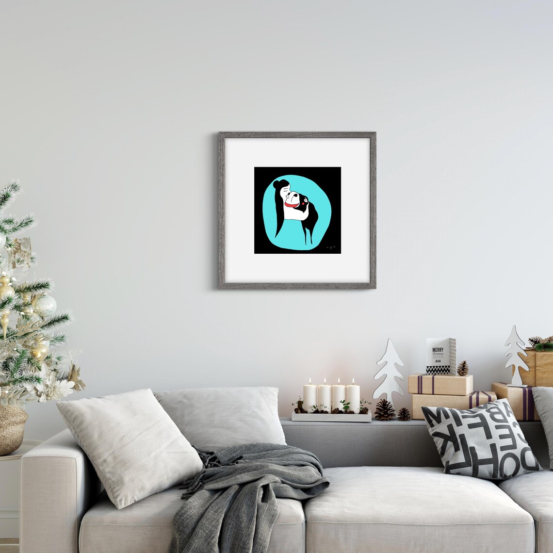 Animal Lover 2, Minimalist Illustration - Image 3