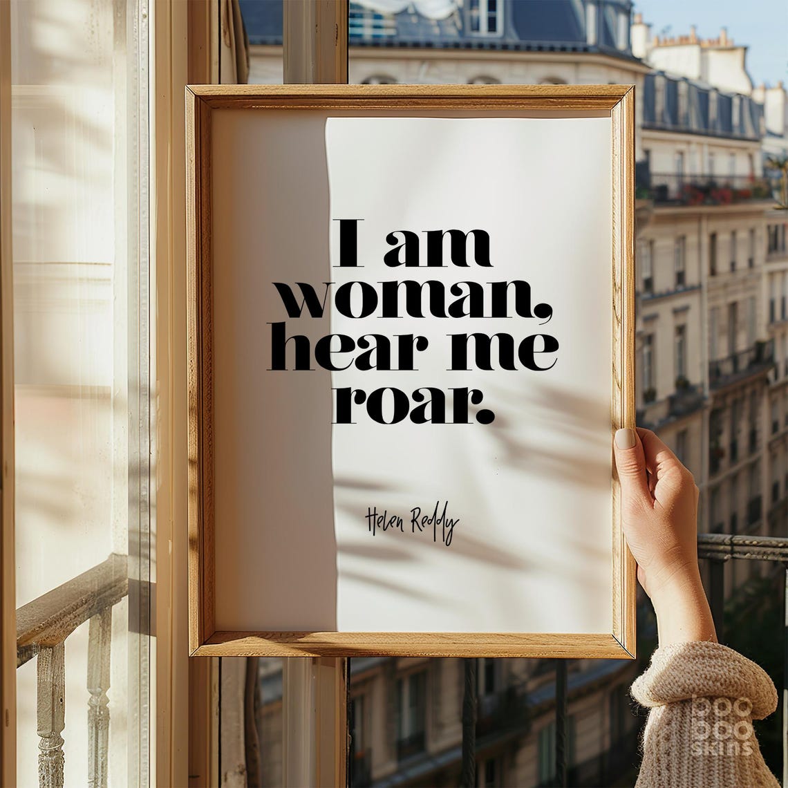 I Am Woman, Hear Me Roar Art Print