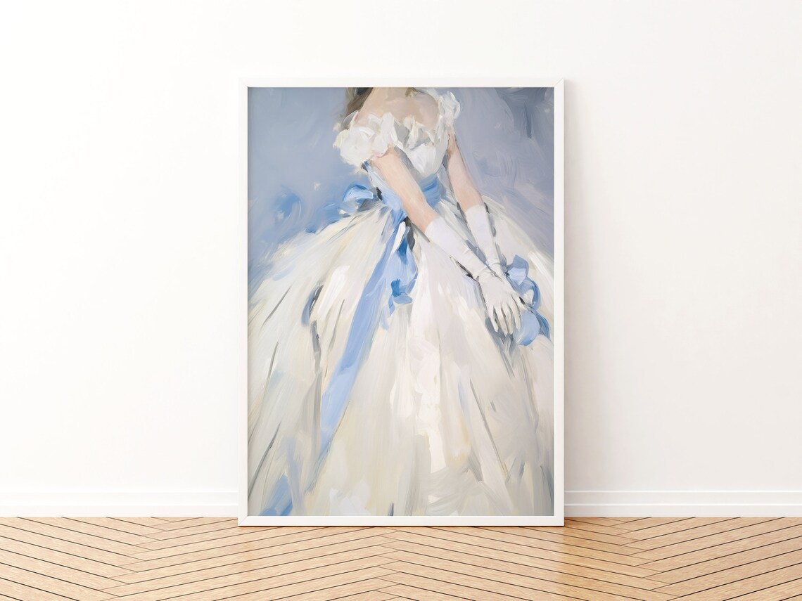 Princess Print, Vintage Aesthetic Art Print - Image 3