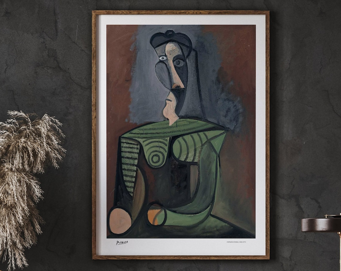 Pablo Picasso Portrait De Femme Paris 1943 Art Print