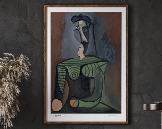 Pablo Picasso Portrait De Femme Paris 1943 Art Print