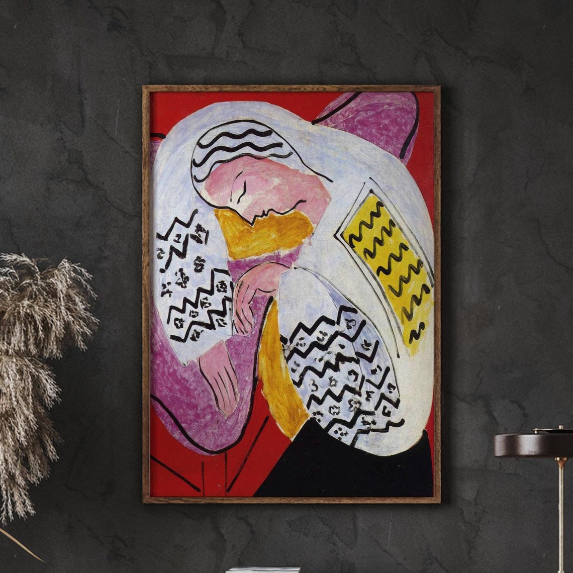 Henri Matisse The Dream 1940 Art Print