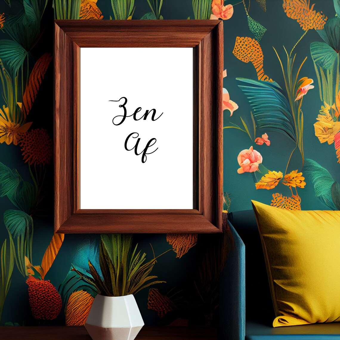 Zen Af Art, Minimalist Meditation And Yoga Decor - Image 3