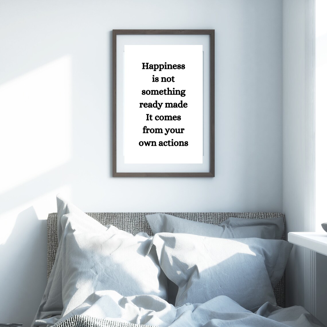 Happiness Is Not Something Ready Made, Actions - Image 3