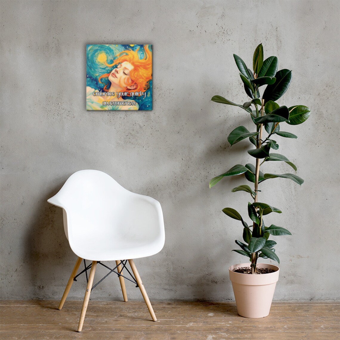 Quirk It Up, Embrace Your Awesomeness Art Print
