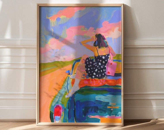 Trendy Decor Girly Bedroom Decor, Art Print