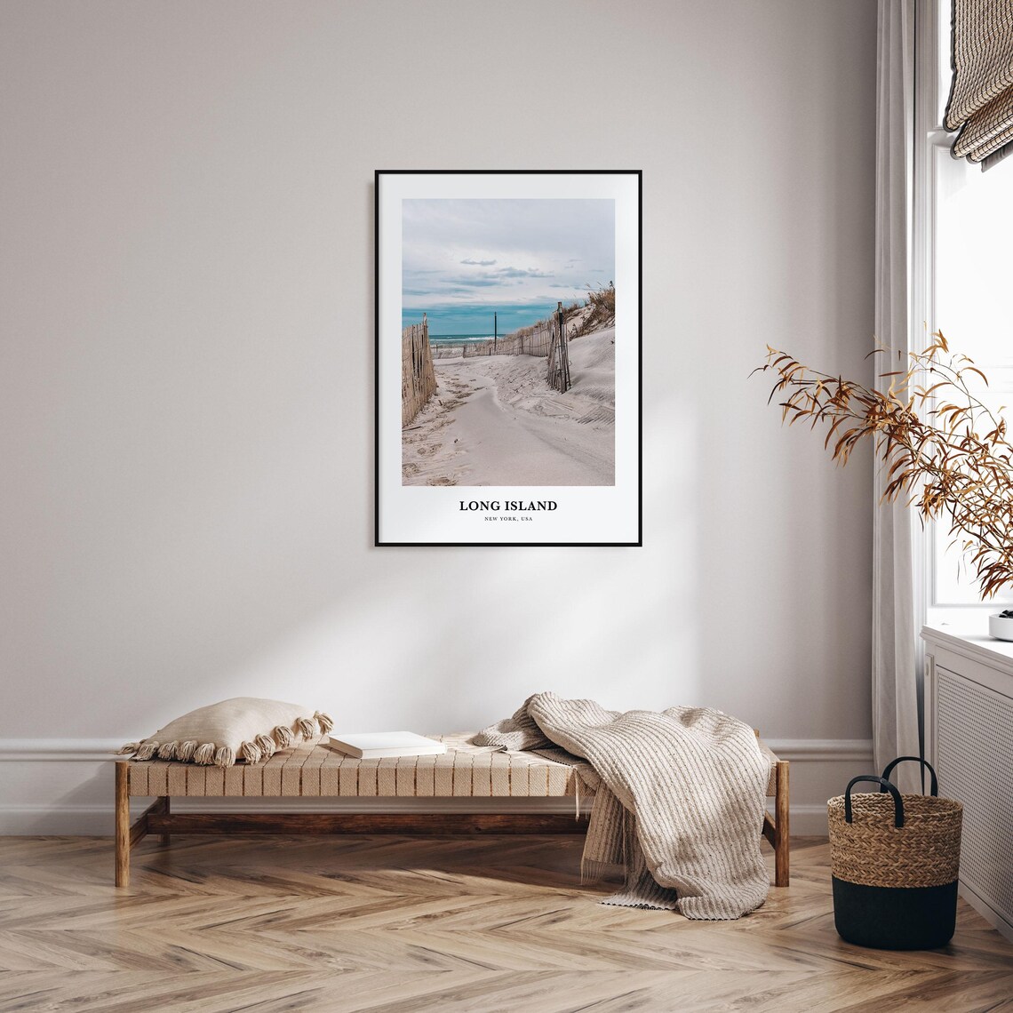 Long Island Travel Poster, New York Map Print - Image 3
