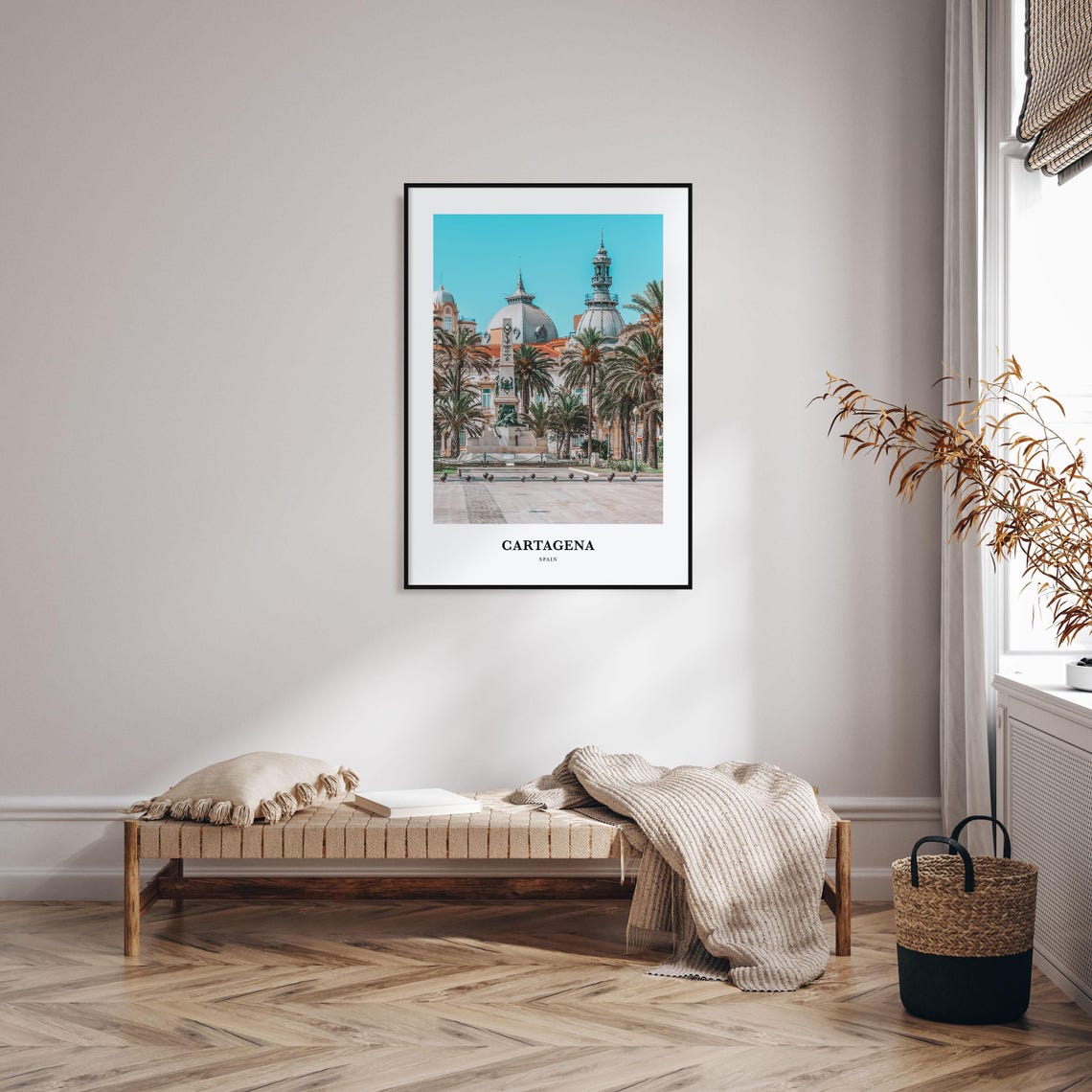 Cartagena Print Spain No 2 Cartagena Photo Poster Cartagena Travel Wall Art Cartagena Map Print Cartagena Photography Cartagena Wall - Image 3