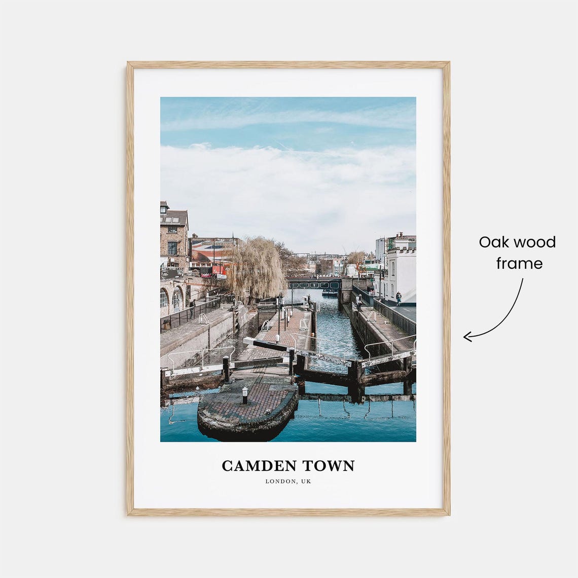 Camden Town Print Camden Town Photo Poster Camden Town Travel Wall Art Camden Town Map Print Camden Town Photography Print London Uk - Image 3