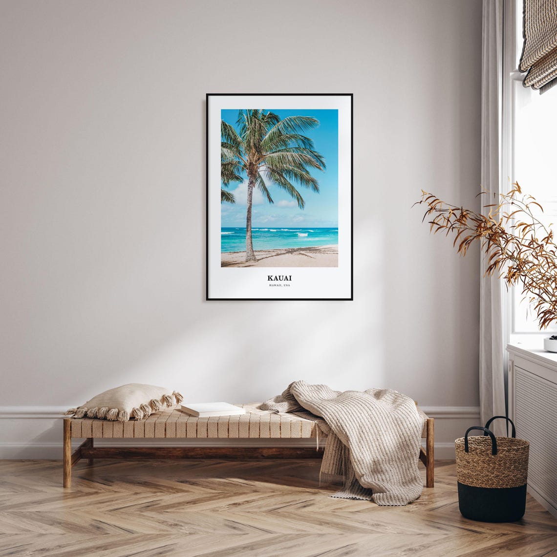 Kauai Print Kauai Photo Poster Kauai Travel Wall Art Kauai Map Print Kauai Photography Print Kauai Wall Dcor Hawaii Usa - Image 3