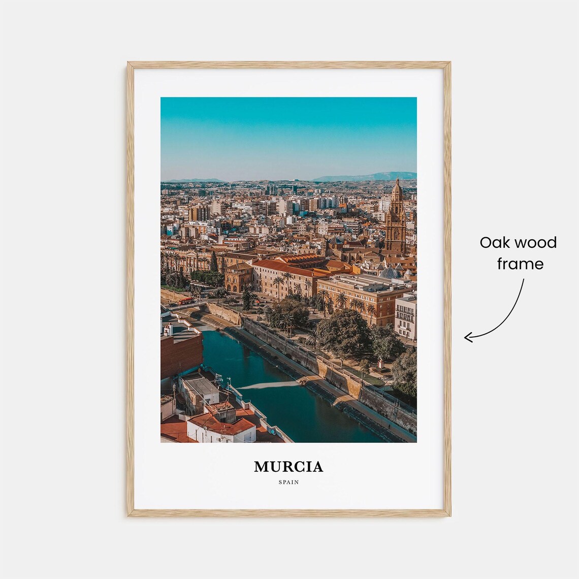 Murcia Travel Wall Art Print, Spain Map Poster - Image 3