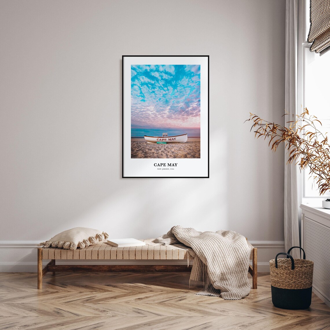 Cape May Travel Poster, New Jersey Wall Art - Image 3